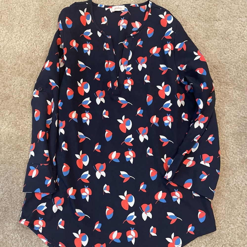 Beautiful floral print blouse
